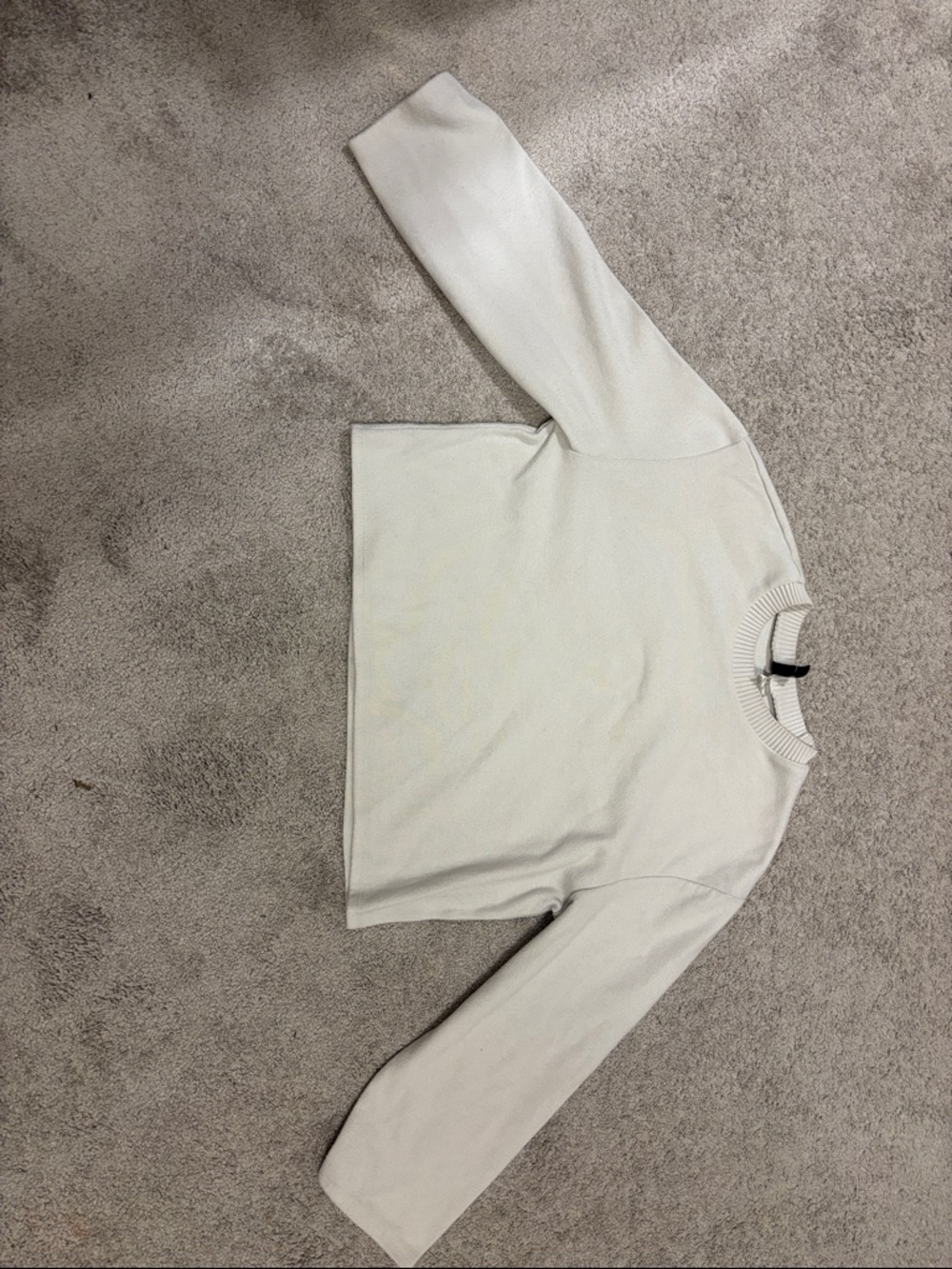H&M Cream Crew Neck Sweater